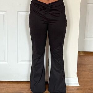 Women's Black Flared Pants